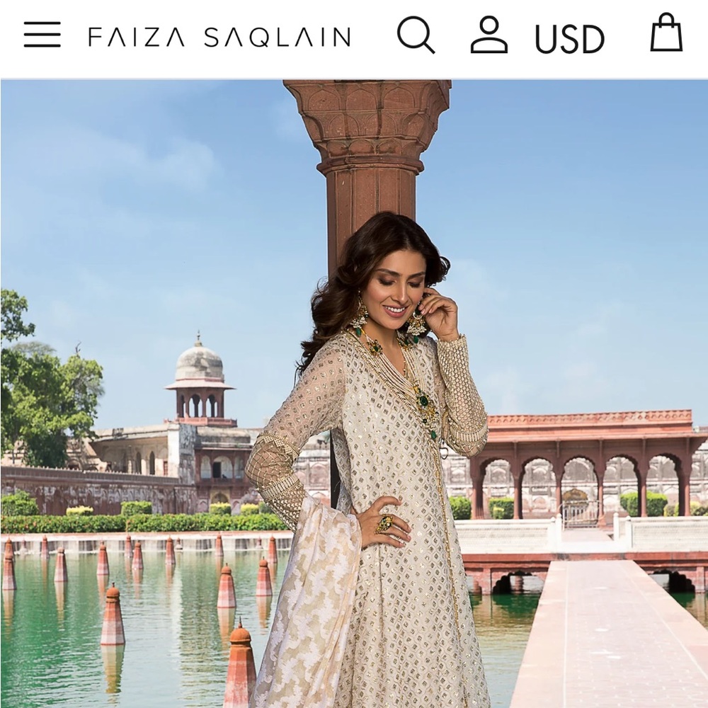 SOLD!!! Faiza Saqlain Fairuza